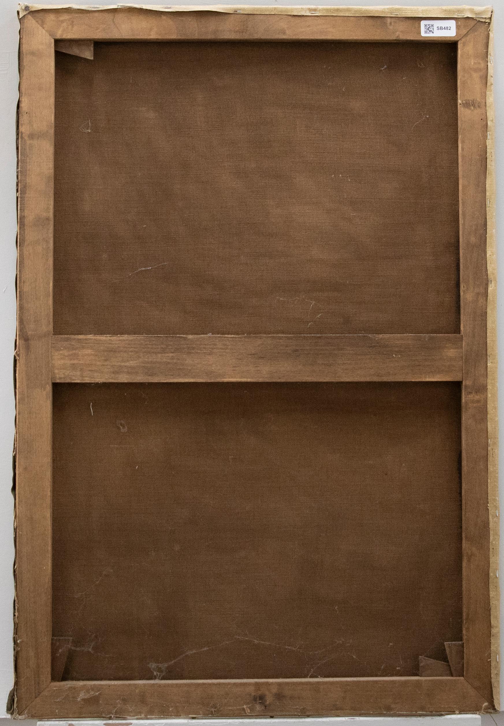 Nature morte aux fleurs et au vase - 20e siècle Huile, Nature morte aux fleurs et au vase 1