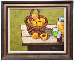 Natura morta di pesche, Mid Century Mondern