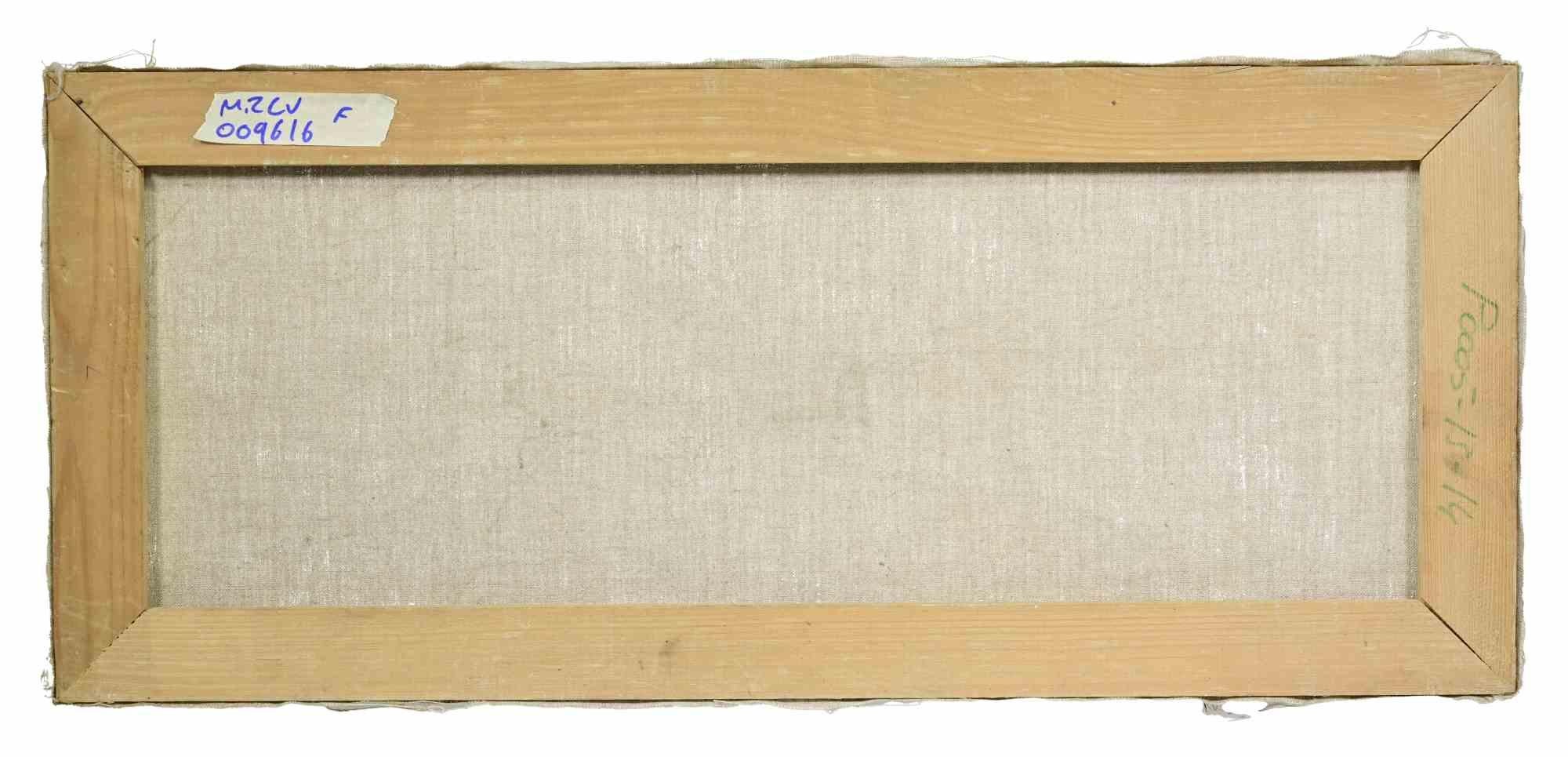 Nature morte - Peinture à l'huile - 1990 - Contemporain Painting par Unknown