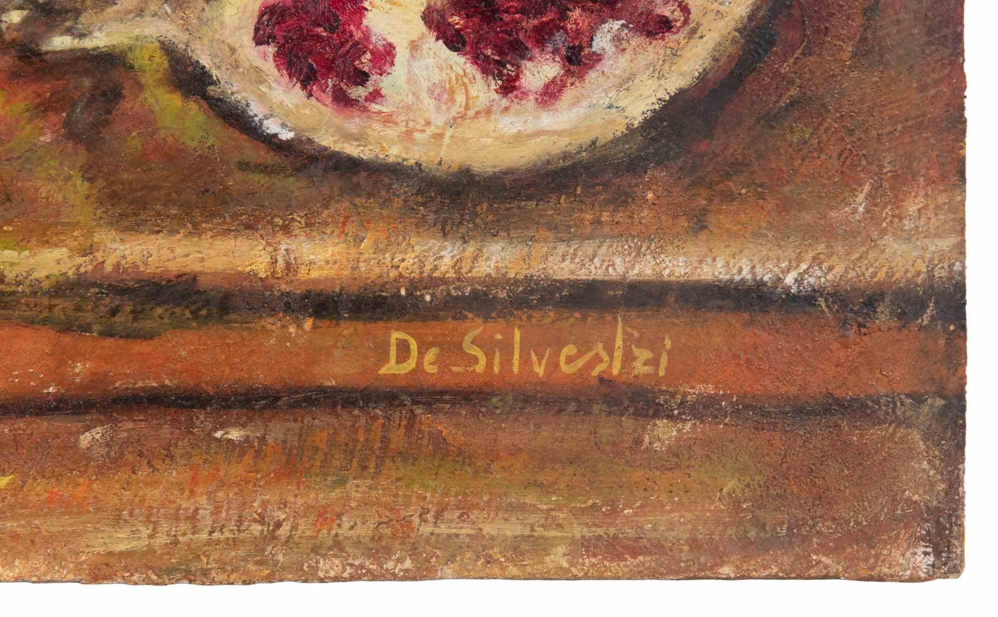 Still Life - Oil Paint - 1990s - Contemporary Painting by Unknown