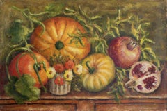 Nature morte - Peinture à l'huile - 1990
