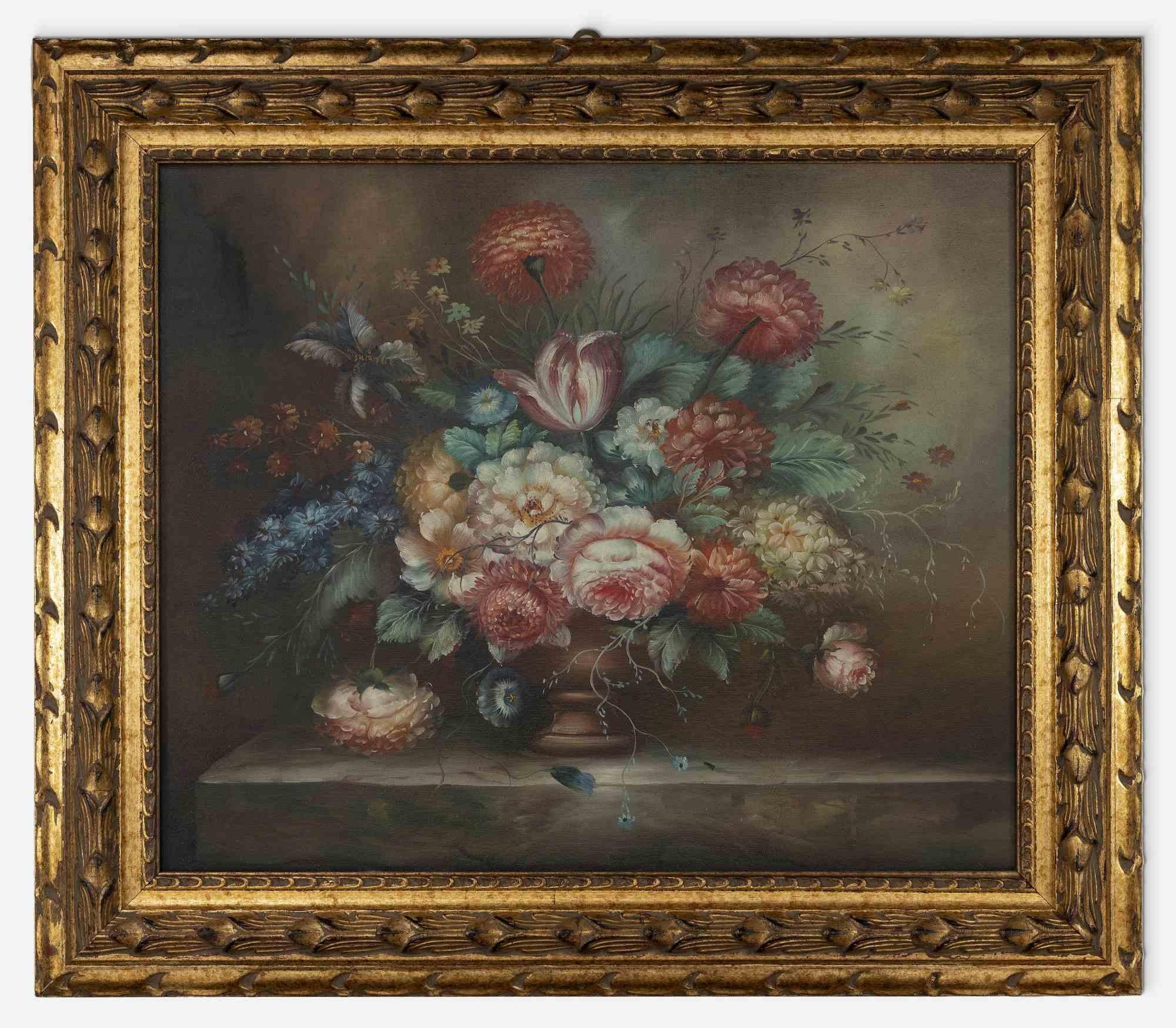 Unknown Figurative Painting - Still Life - Oil Paint -  Late 19th Century