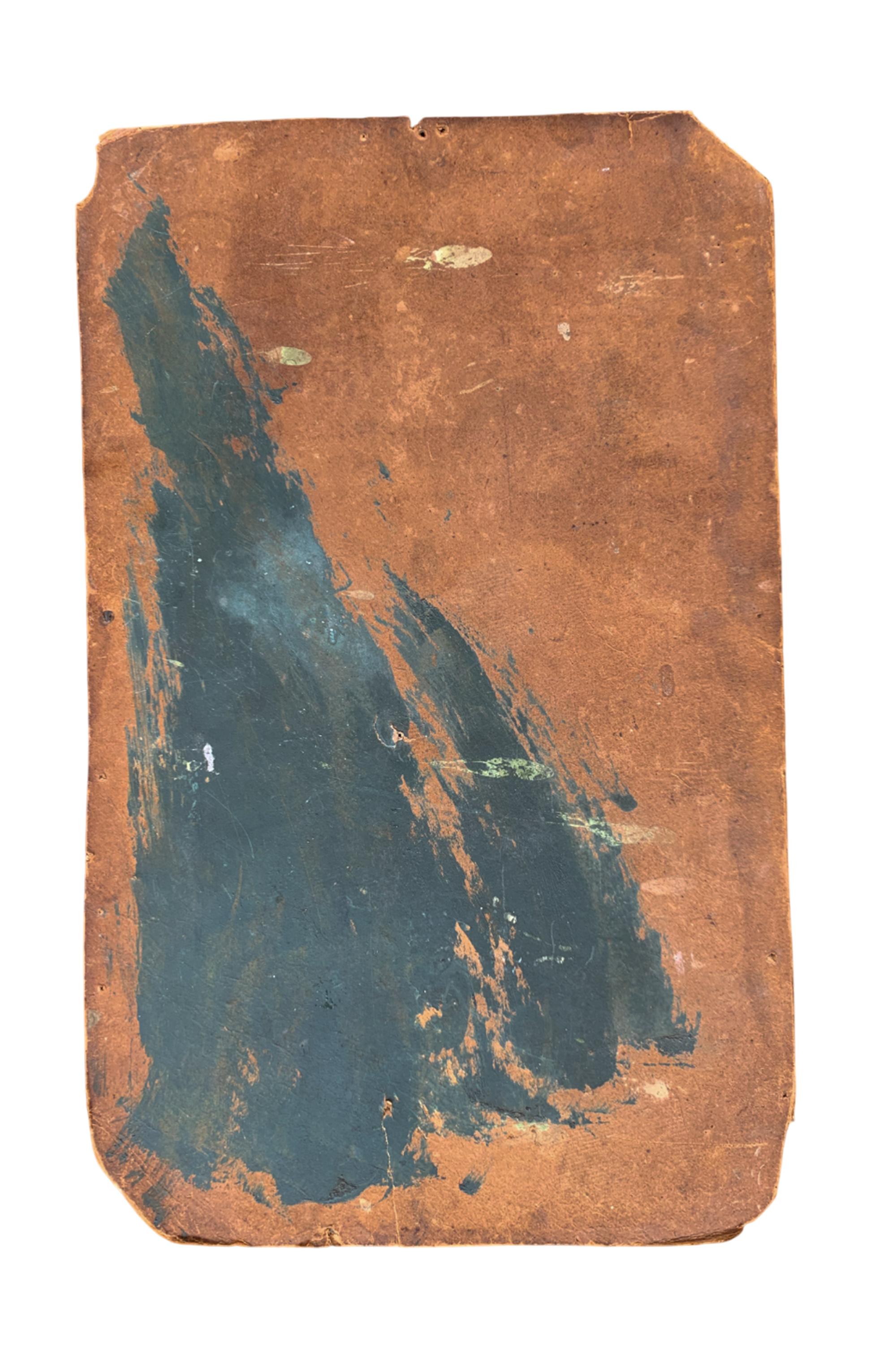 Stillleben Skizze von frisch gepflücktem Wild hängend Öl auf Karton, 23 X 38 Cm im Angebot 6