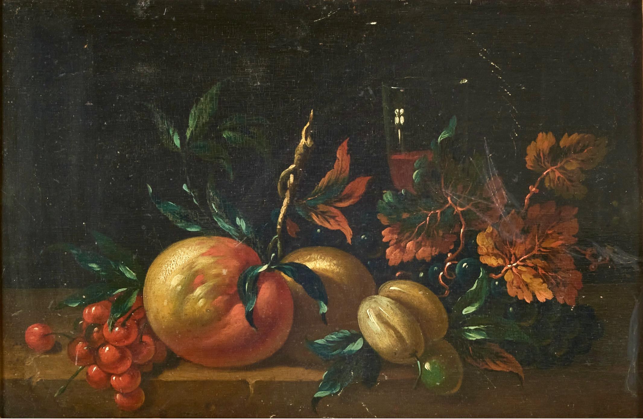 Still life, Swedish, 18th century. - Painting by Unknown