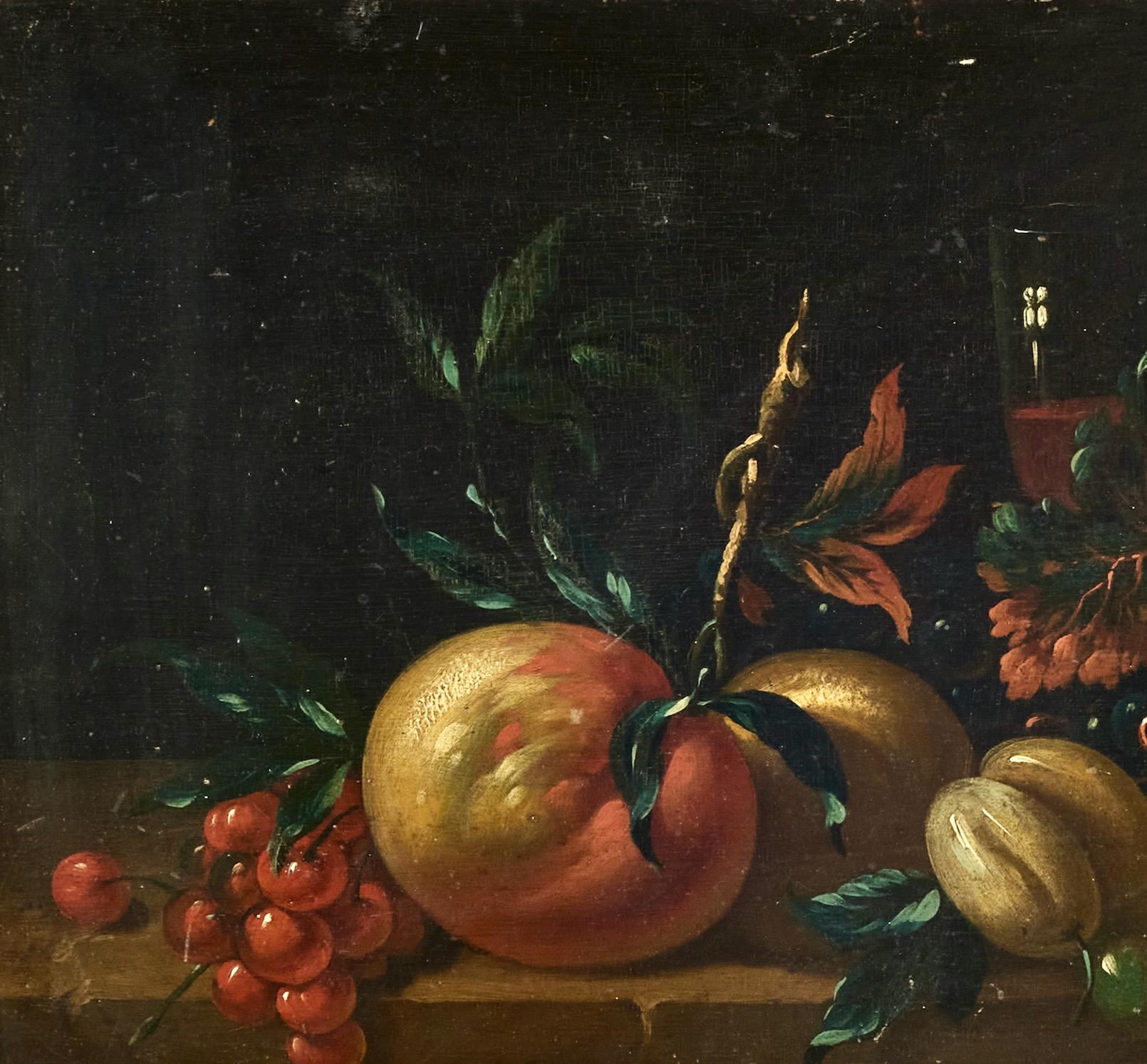 Still life, Swedish, 18th century. - Old Masters Painting by Unknown