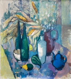 'Still Life with a Blue Teapot' by Artist 20th century, European School
