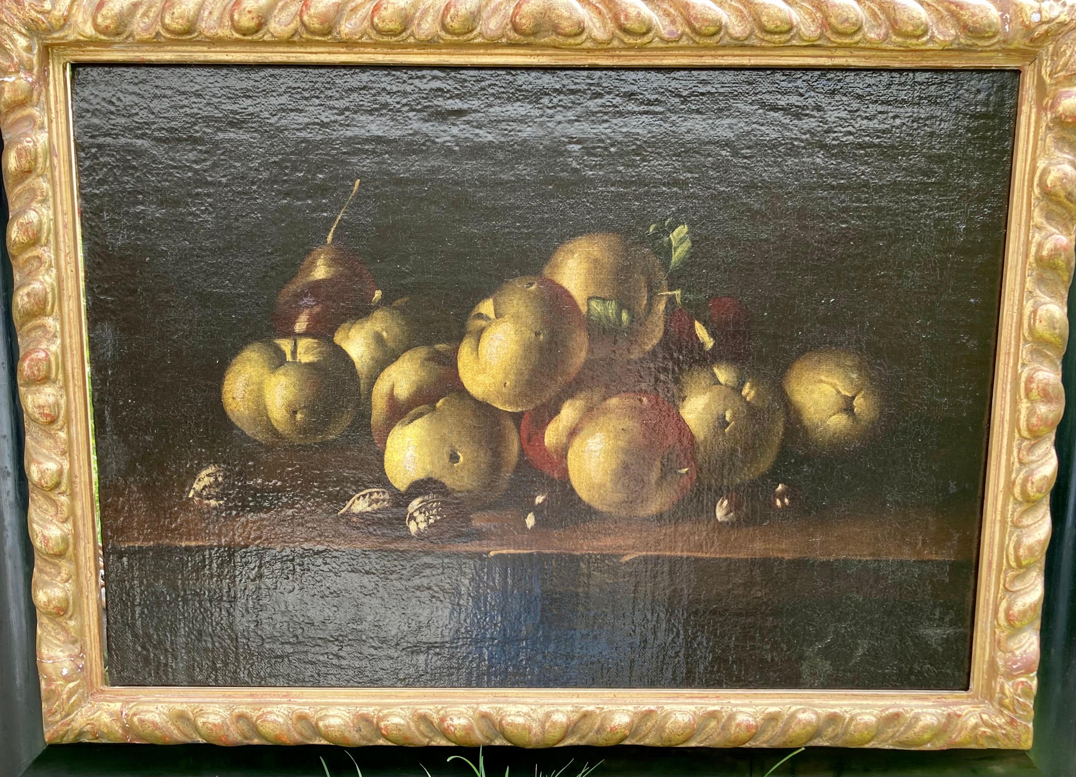 Juan Sánchez Cotán (1560 - 1627) était l'un des plus importants peintres de natures mortes en Espagne et au-delà. Il a développé un certain type de nature morte avec une niche en pierre et des fruits et objets suspendus placés à l'intérieur. Ils