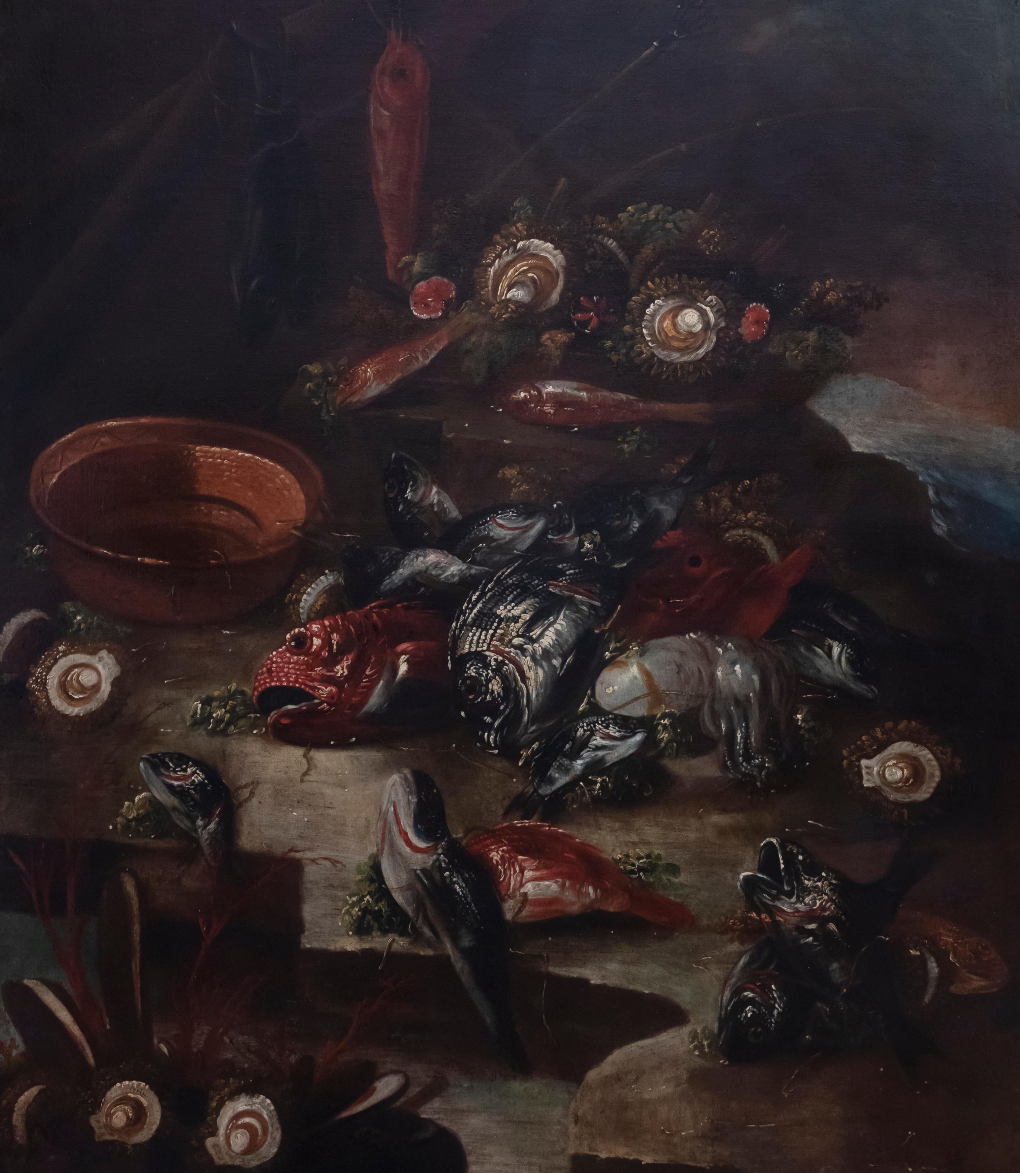 still life with oysters