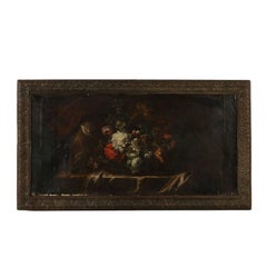 Still Life with Flowers and Monkey 18th Century