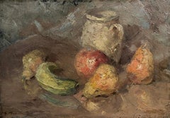 Nature morte avec fruits, signature à identifier