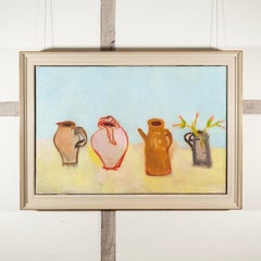 Still Life with Jugs, Oil on Canvas by Stella Steyn, 1951