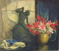 Still Life with Statue