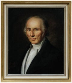 Storch - German School 1887 Oil, Portrait of a Gentleman