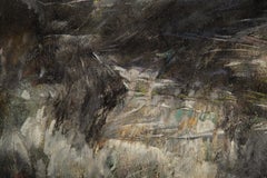 Storm Clouds, Abstract Expressionist Oil Painting by Daniel Newman