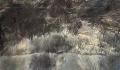 Storm Clouds, Abstract Expressionist Oil Painting by Daniel Newman