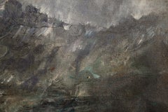 Storm Clouds II, Abstract Expressionist Oil Painting by Daniel Newman