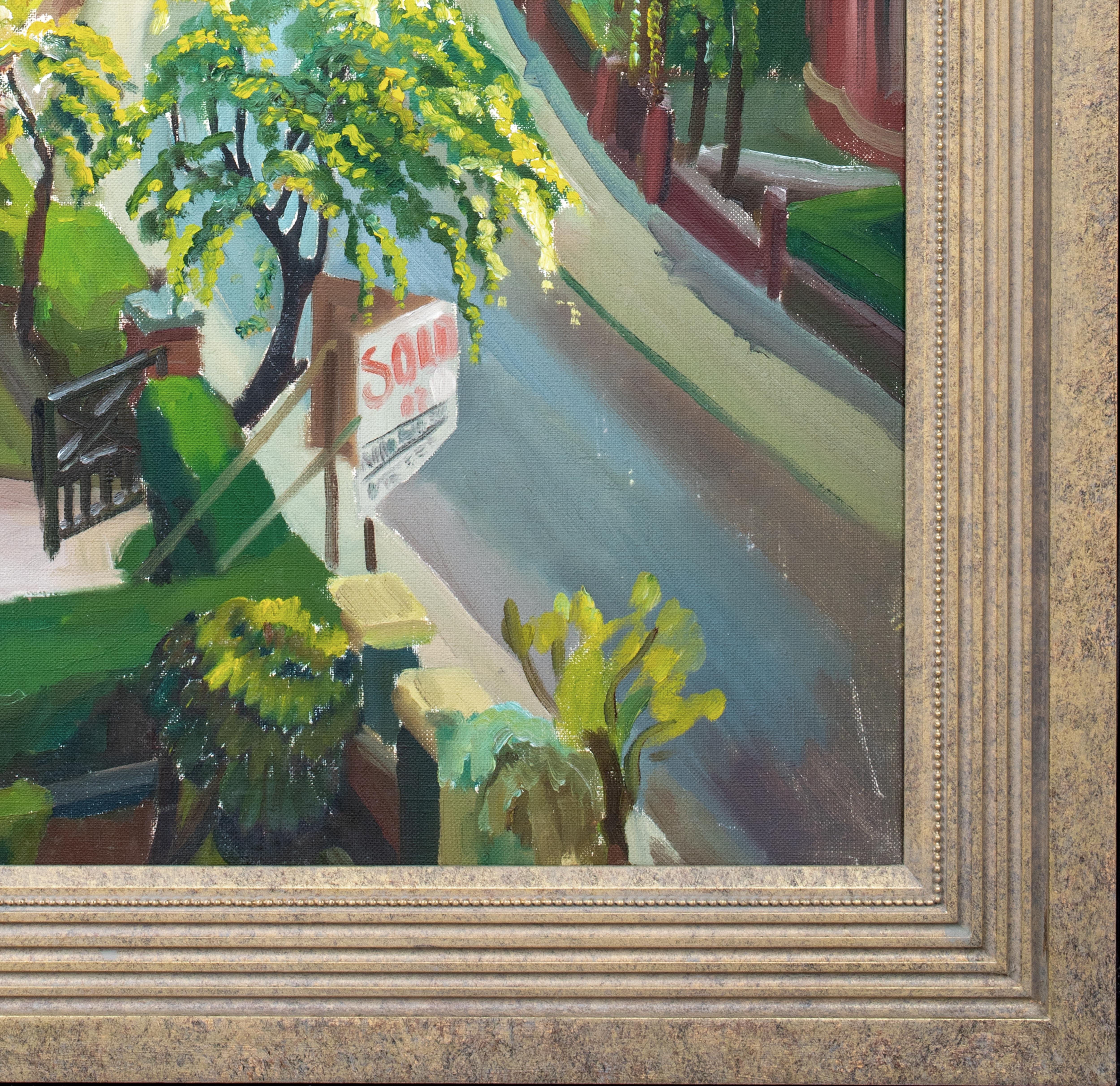 Street Scene, early 20th Century   by HARRY BARR (1896-1987) For Sale 1