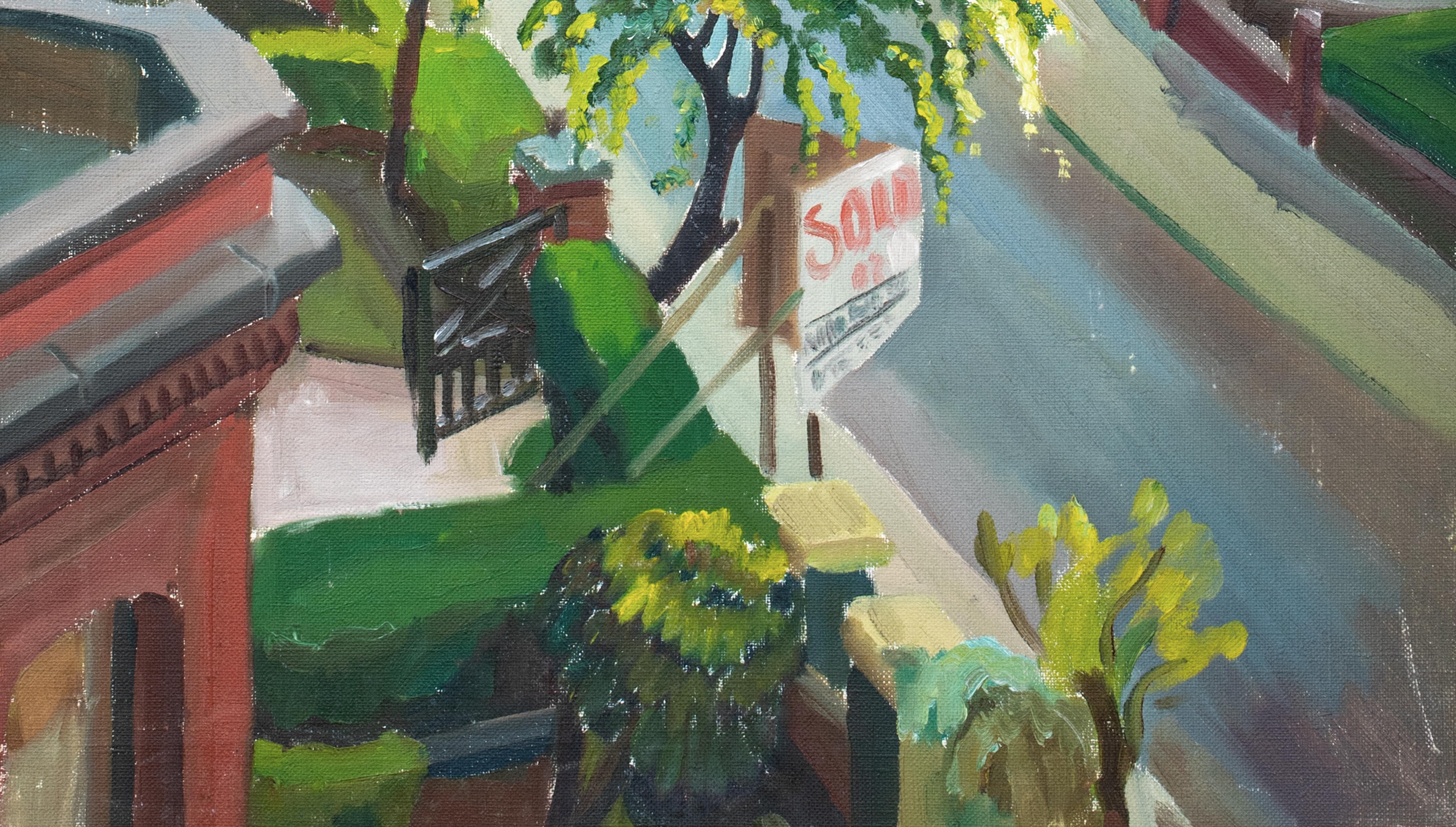 Street Scene, early 20th Century   by HARRY BARR (1896-1987) For Sale 2