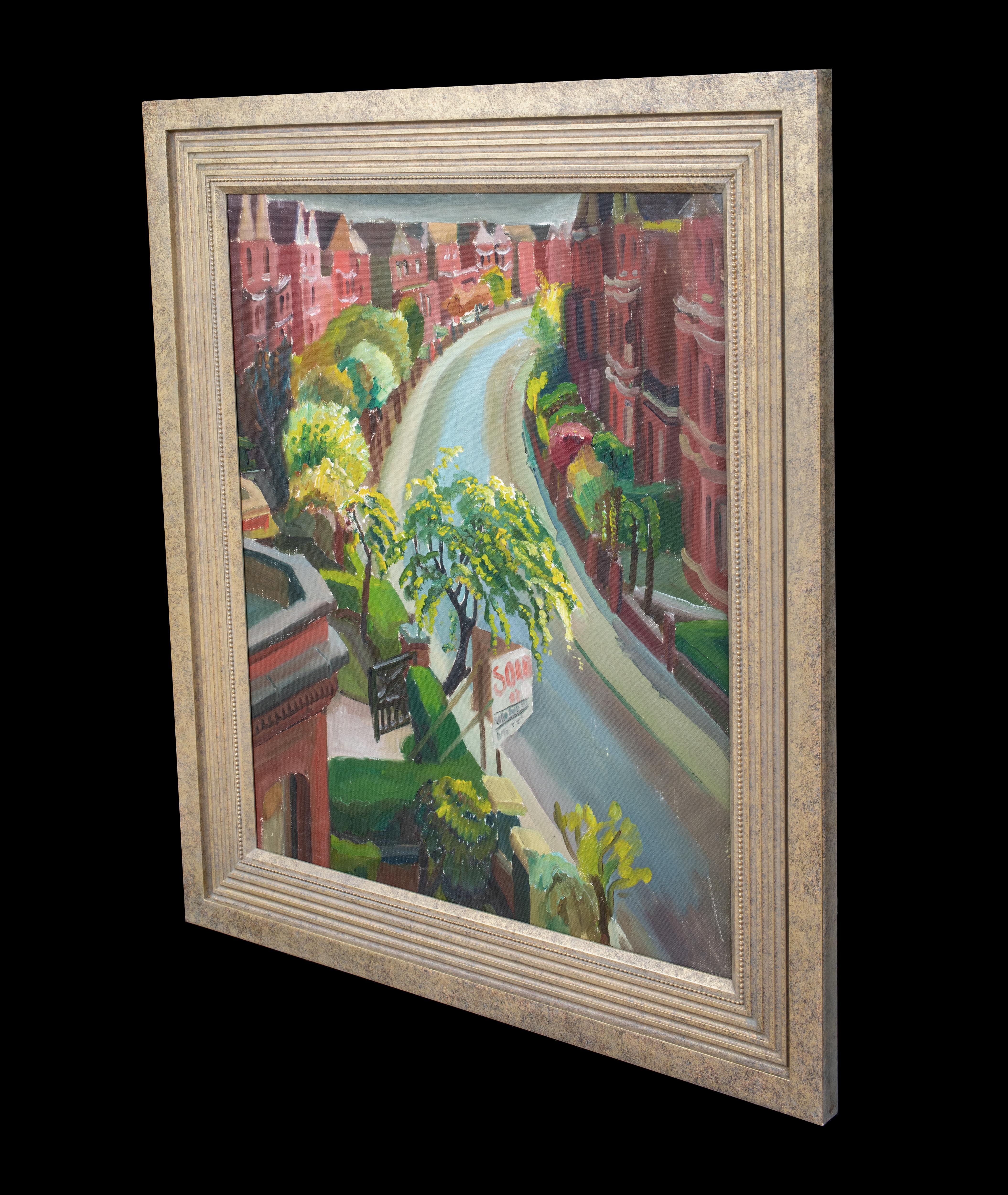 Street Scene, early 20th Century   by HARRY BARR (1896-1987) For Sale 5