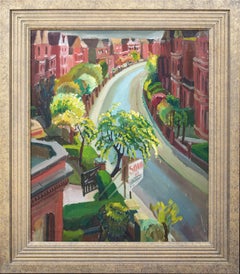 Street Scene, early 20th Century by HARRY BARR (1896-1987)