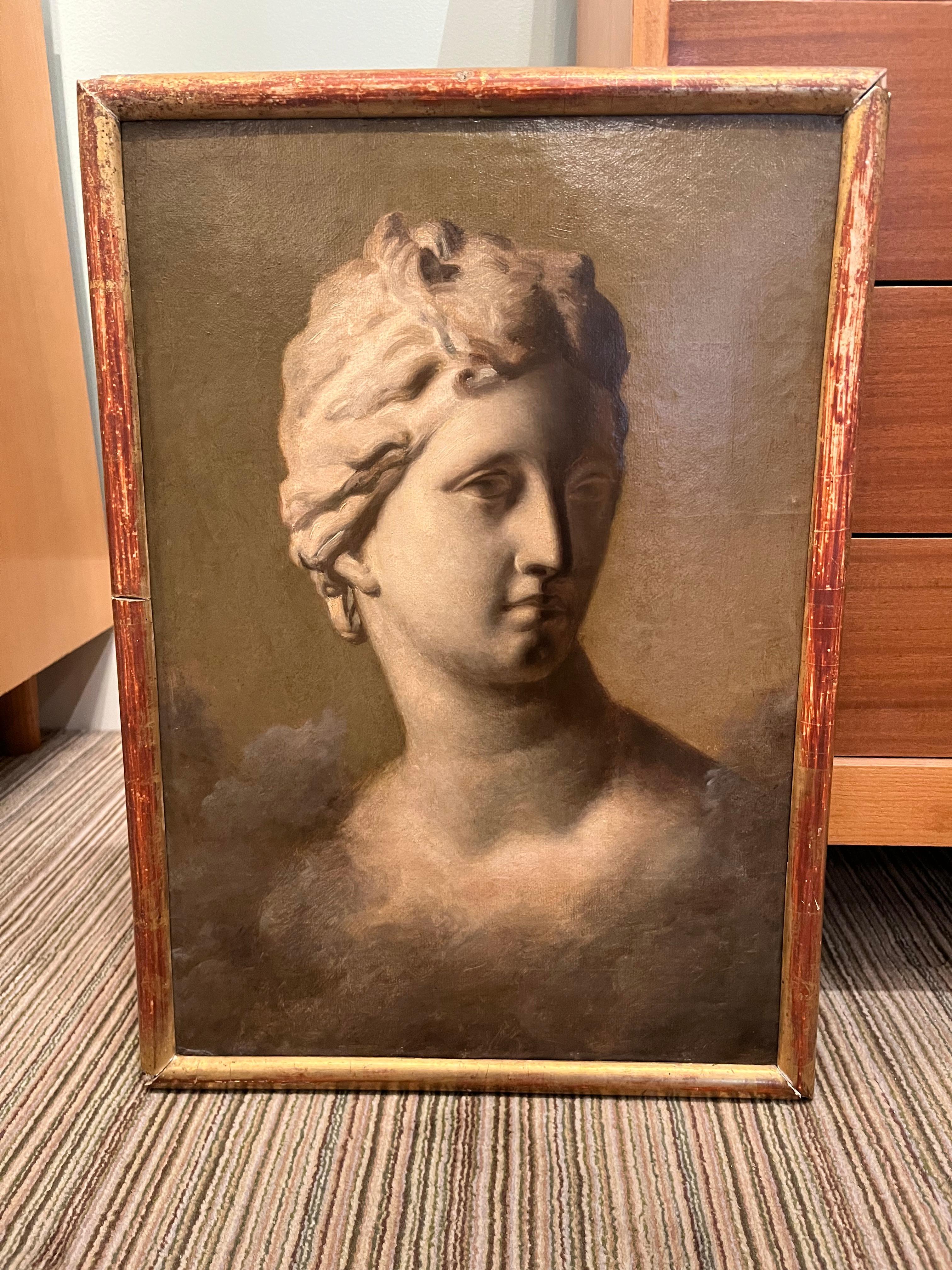 Studie nach antiker Skulptur (Braun), Figurative Painting, von Unknown