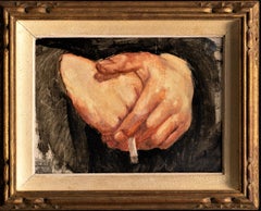 Study of a Hands with a Cigarette- French, early 20th century