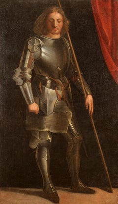 Study of a man in armor