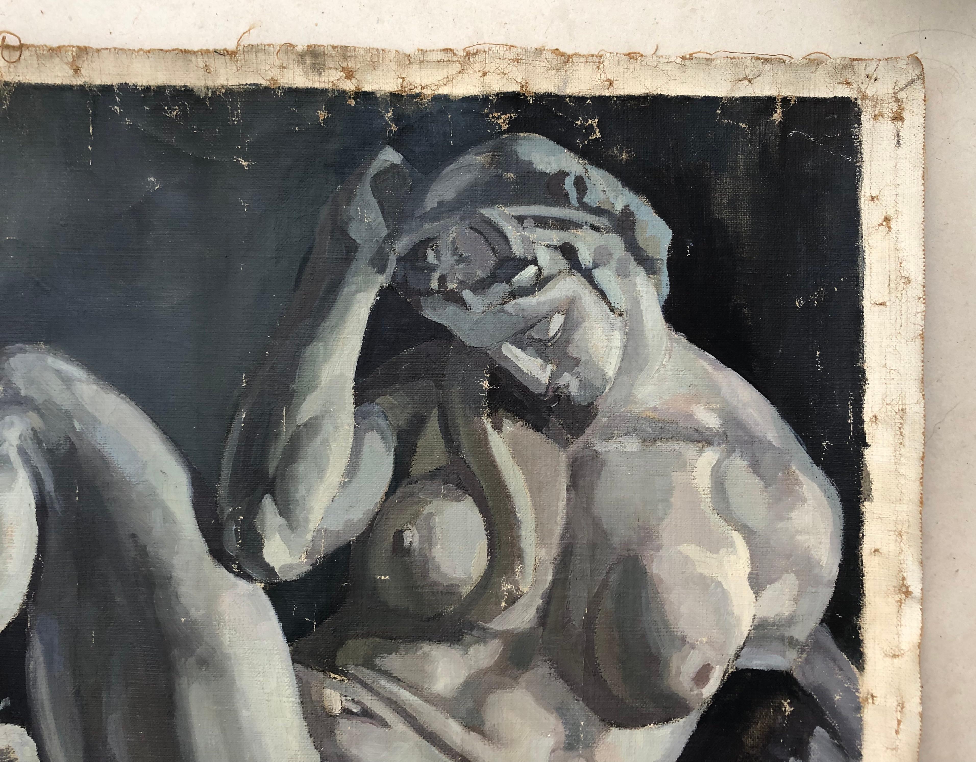 Study of a nude in the antique style 2