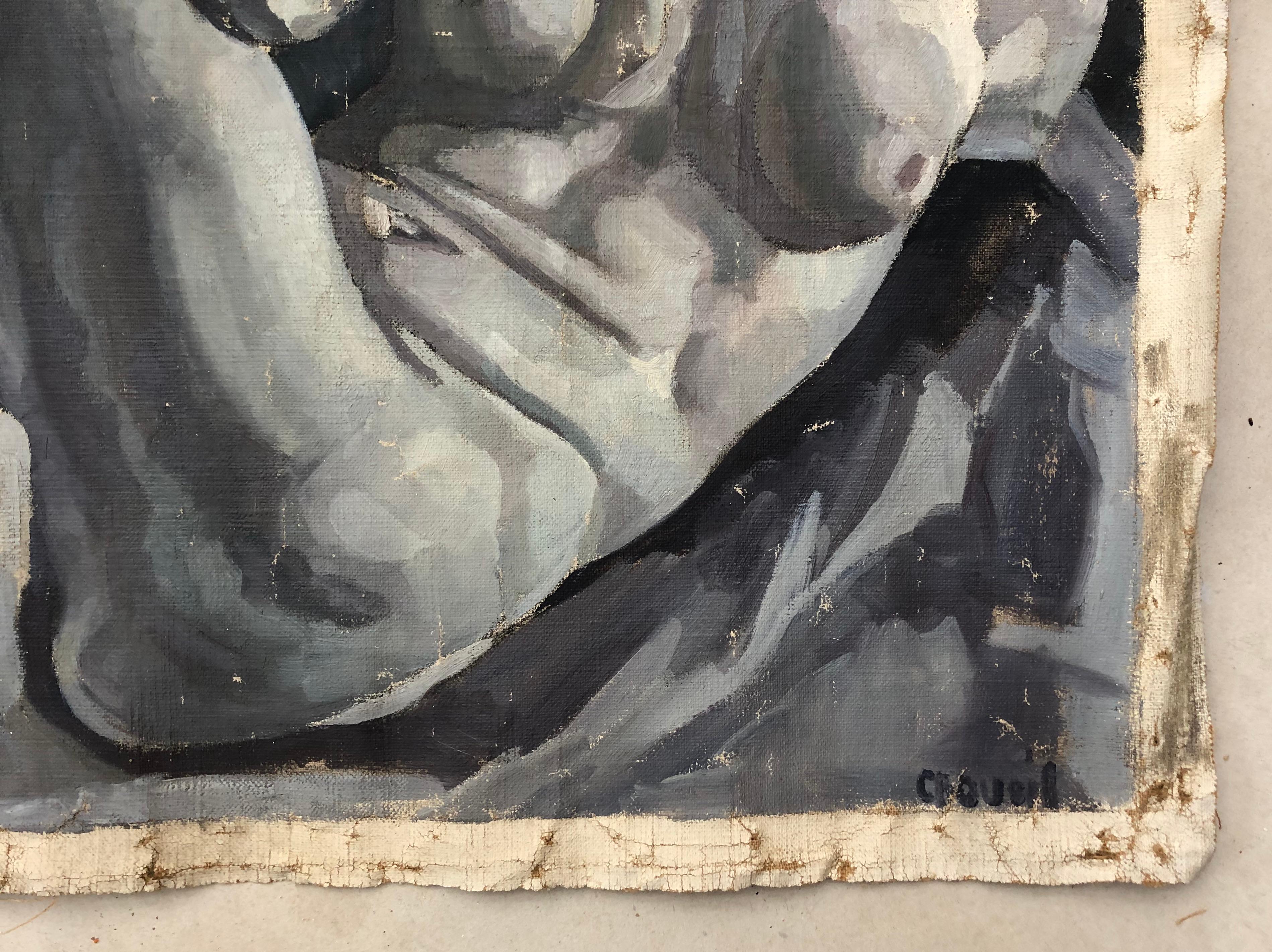 Study of a nude in the antique style 3