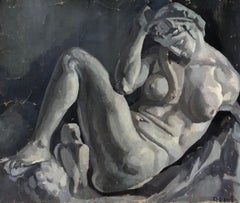 Study of a nude in the antique style