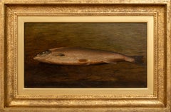 Antique Study Of A Trout, 19th century  British School 