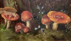Studie über Amanita, 19. Jahrhundert Englische Schule