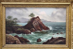 Monterey Coastal Seascape Painting