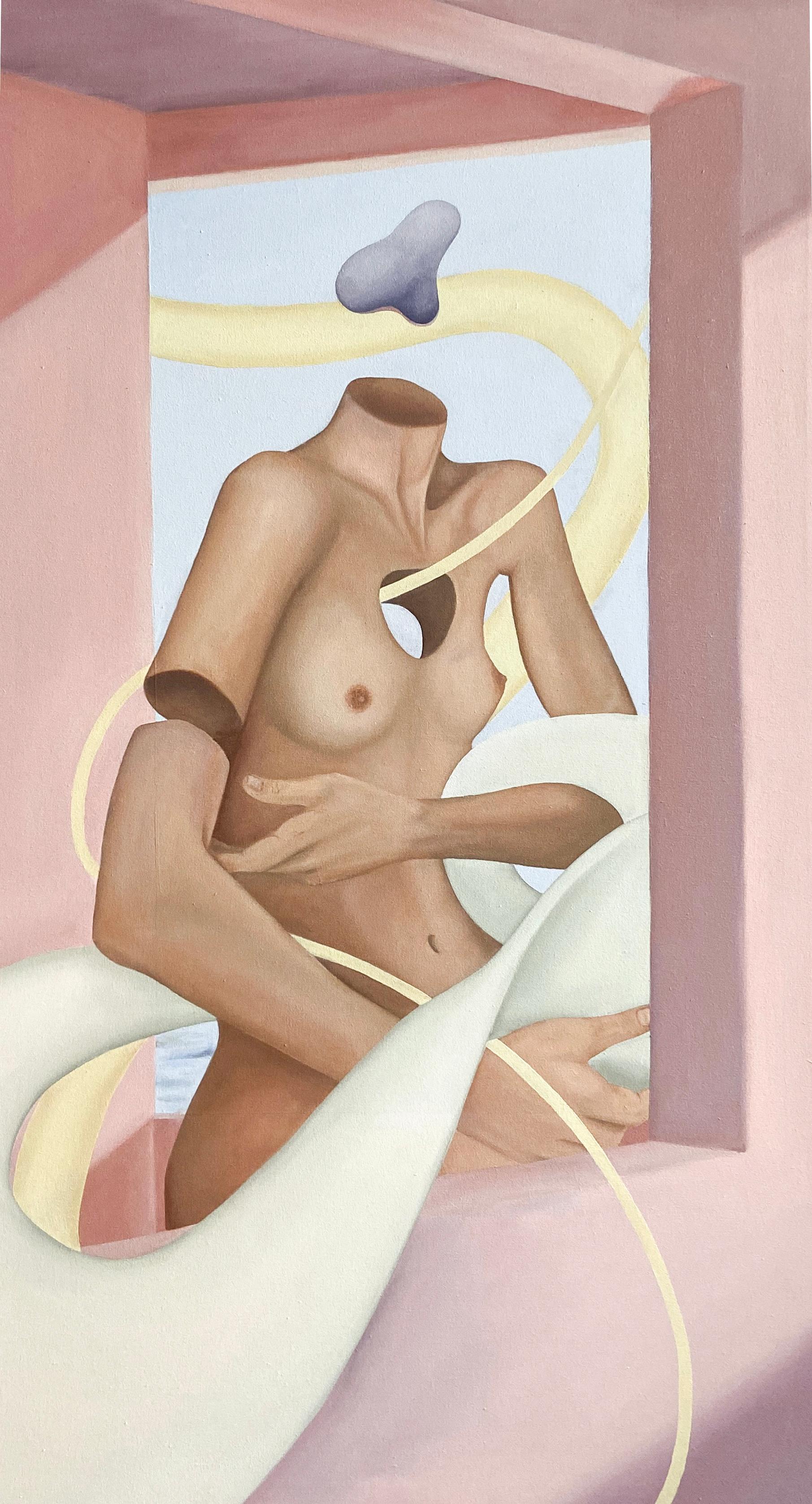 Sublime Synchronicisty de Cloe Galasso - Painting de Unknown