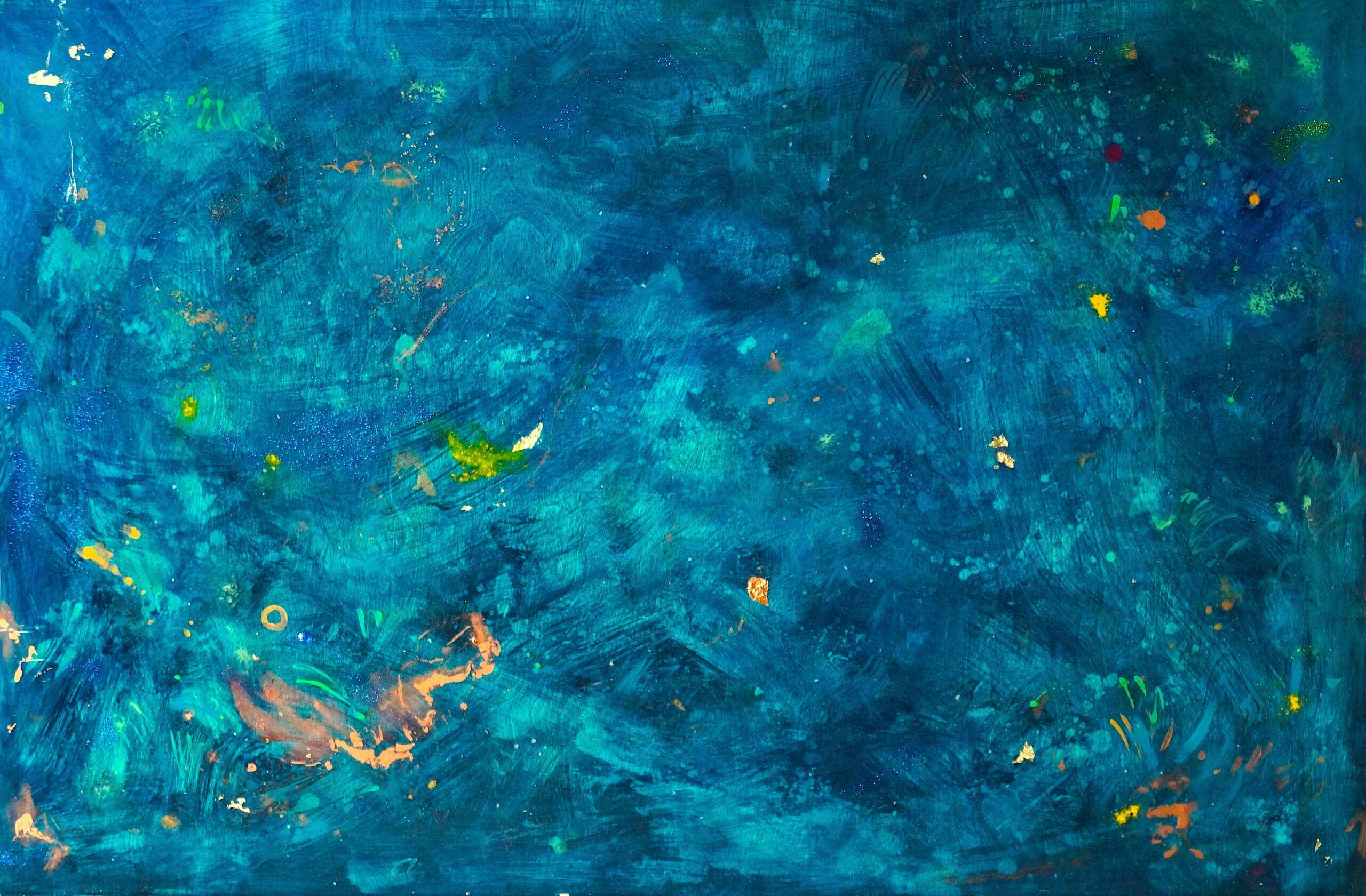 Submerged by Carolina Amigó - Painting by Unknown