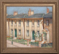 Suburbia, circa 1930 by Hugh GRESTY (1899-1958)