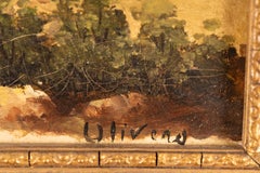 Sunlit Middle-Eastern Hilltop Cityscape, Signed “Olivero”