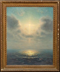 Sunset Over The Water, 19th century