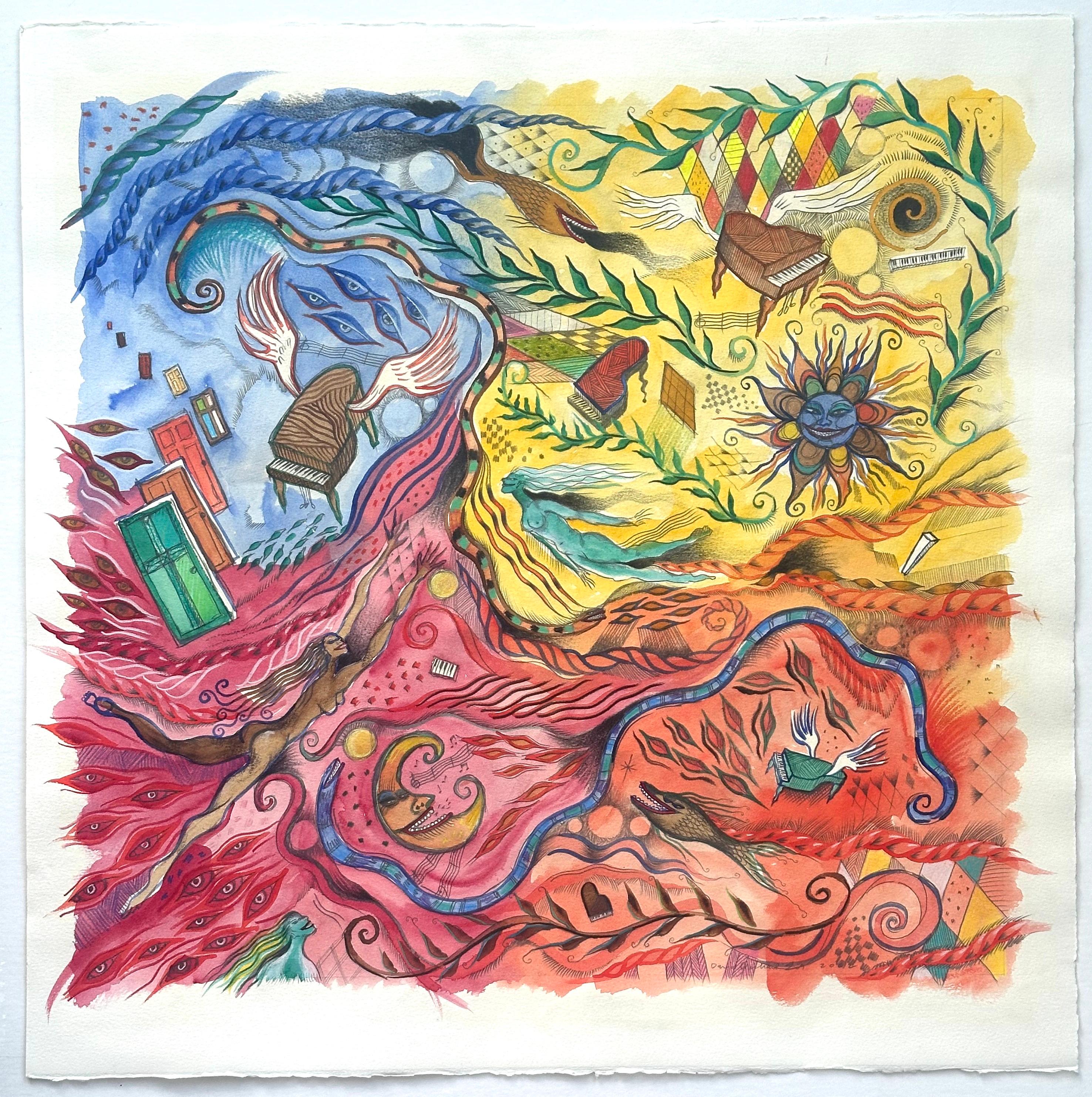 Surrealistische musikalische Fantasie