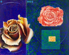 Surrealist Trompe L'oeil, Lush Roses