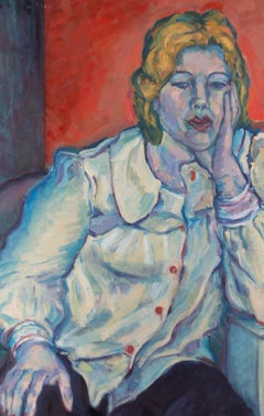 Susan Paine - Contemporary Oil, Fauvist Portrait