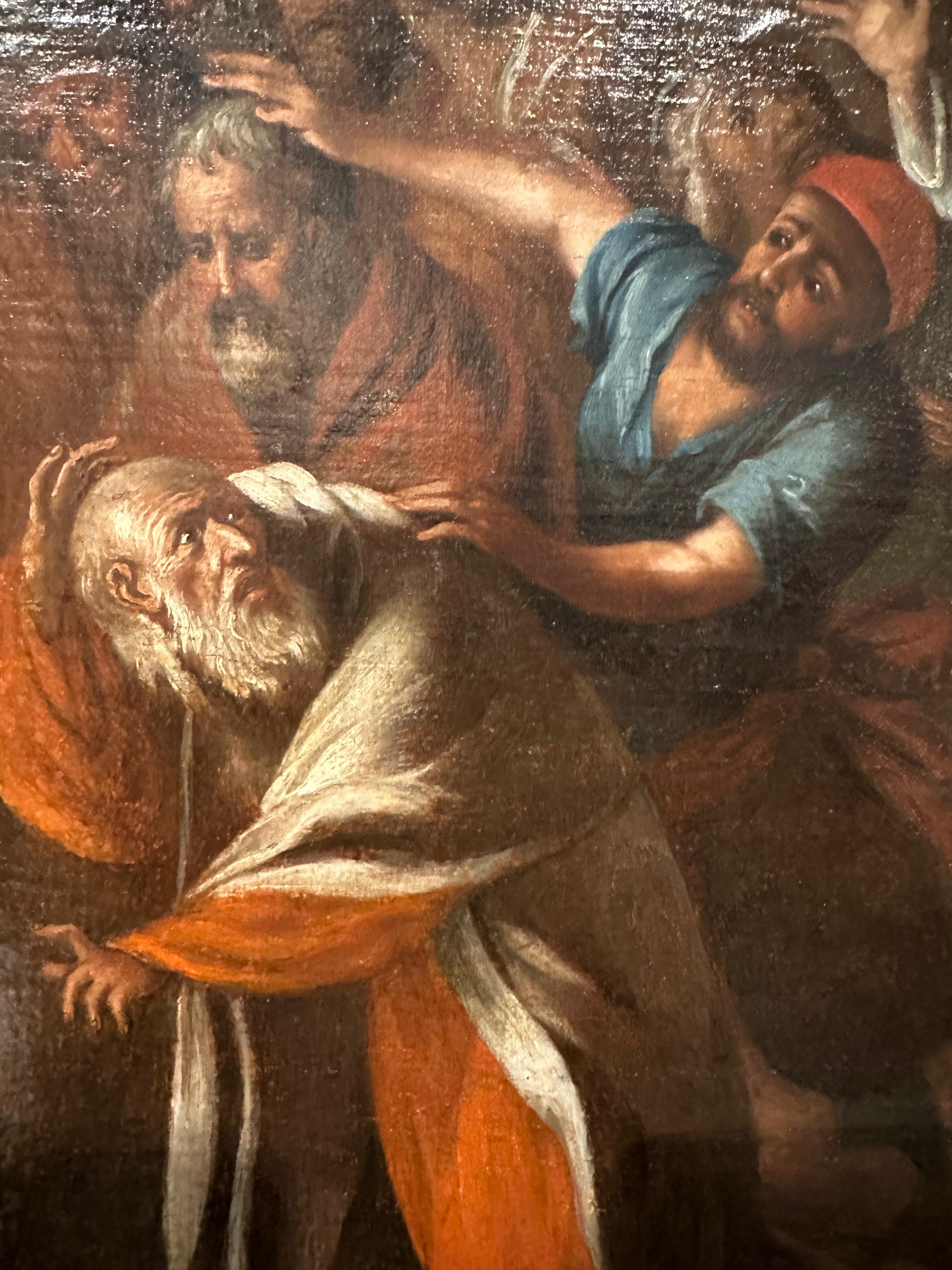 Susanna and the Elders & Marriage of the Virgin. French pair, 18th Century. For Sale 2