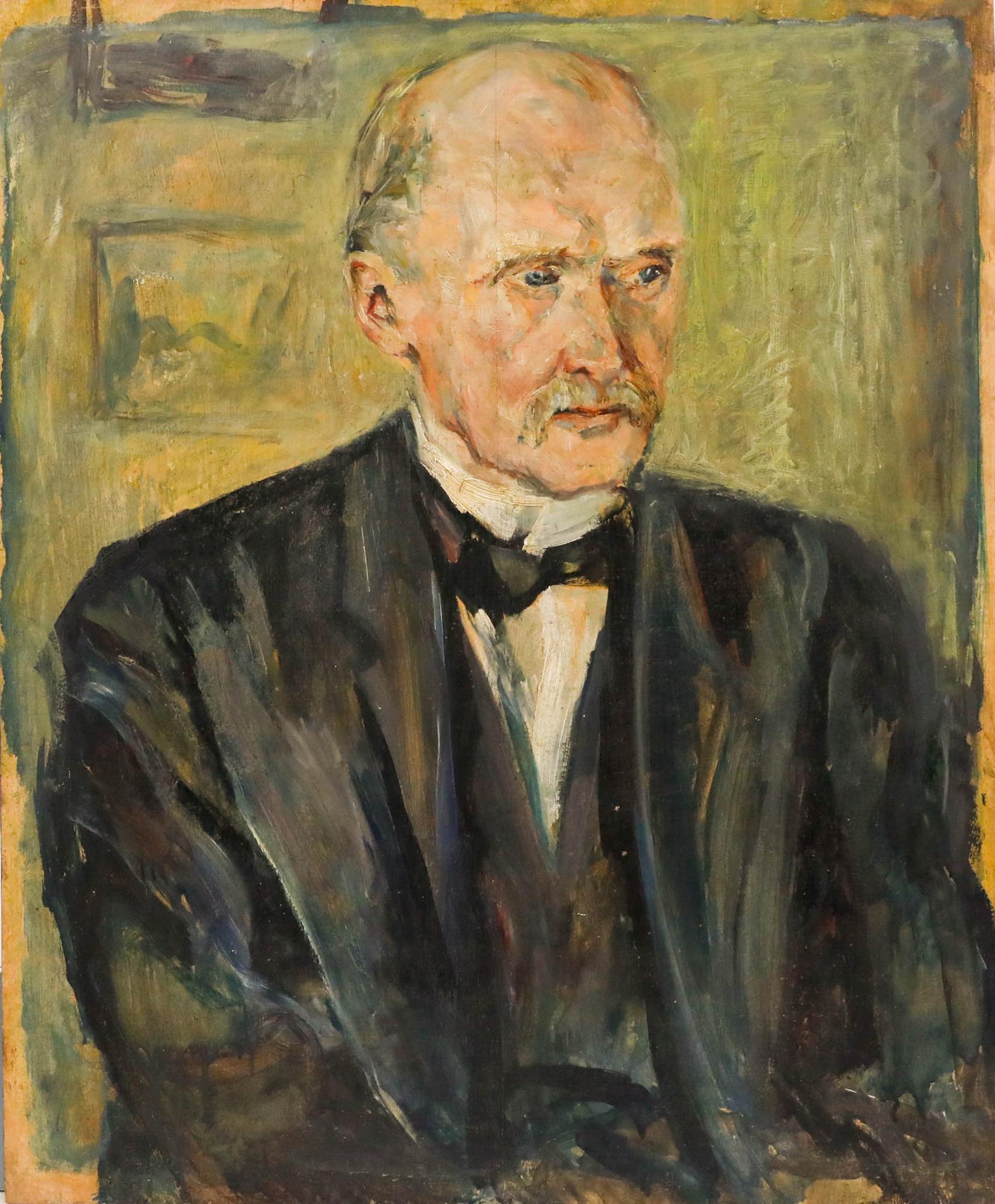 Susi Carpenter (née en 1883) - Début du 20e siècle Huile, porteur de costume - Painting de Unknown