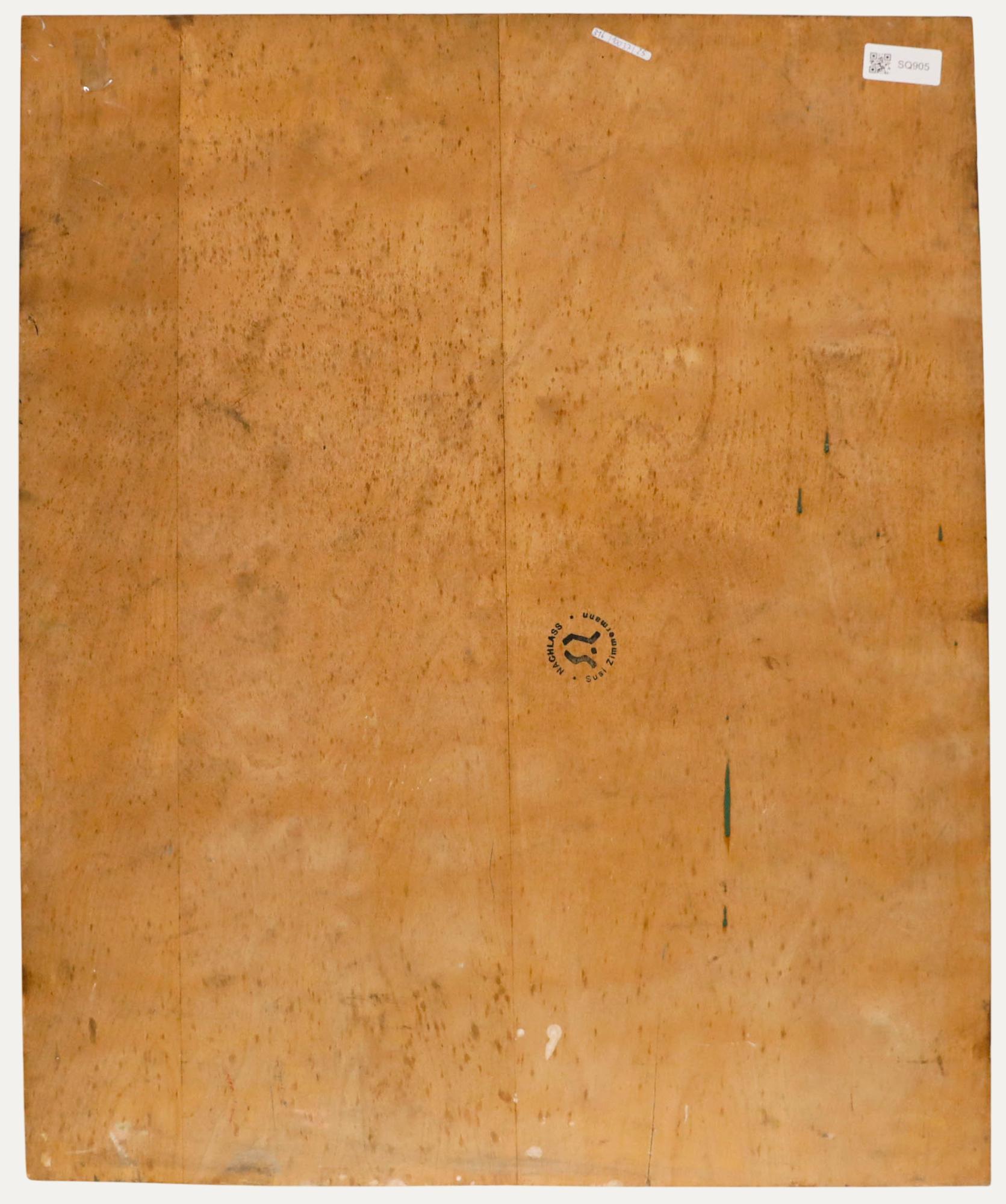 Susi Carpenter (née en 1883) - Début du 20e siècle Huile, porteur de costume - Marron Portrait Painting par Unknown