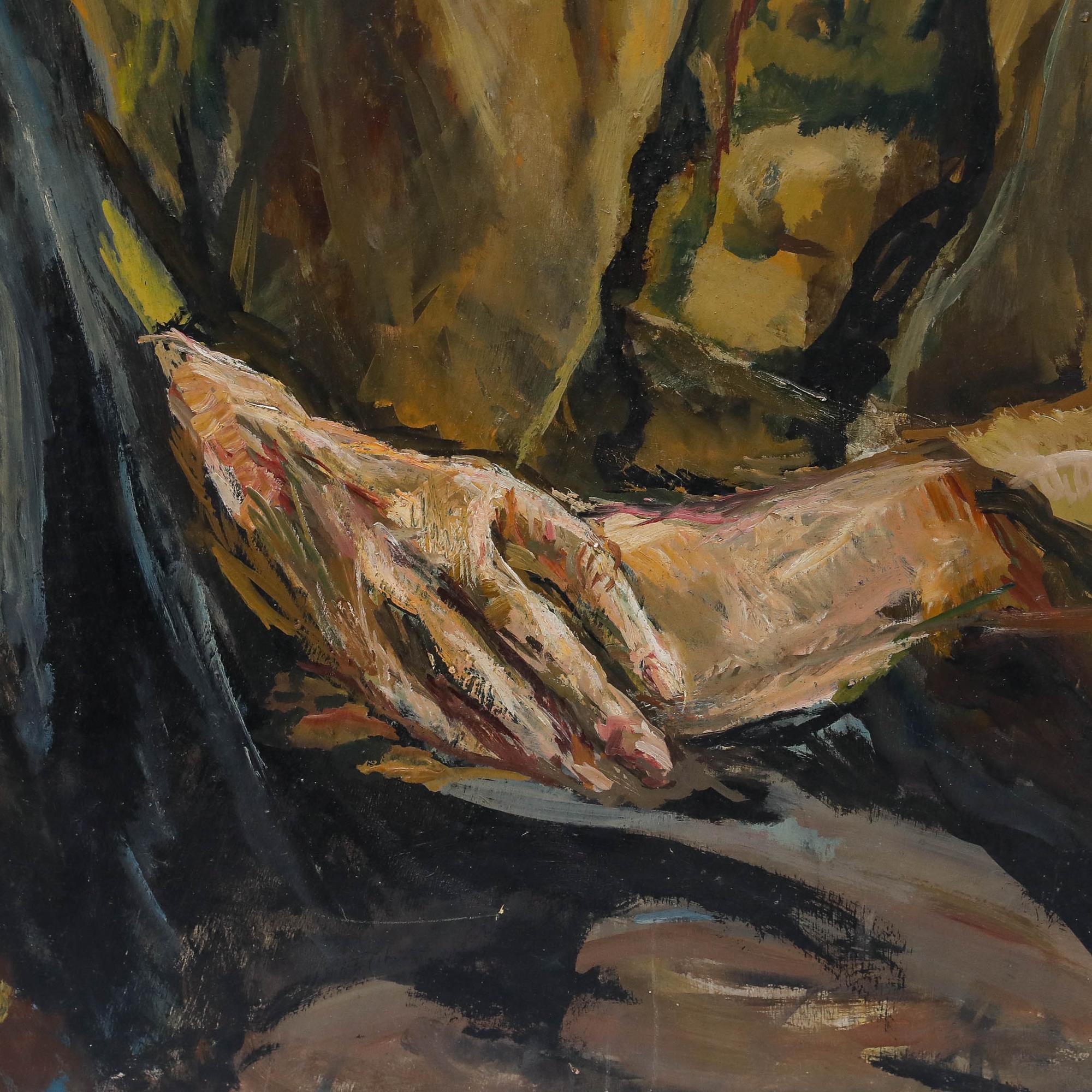 Susi Zimmermann (b.1883) - Oil, Portrait of Dr. Ernst Heinrich Zimmermann For Sale 1