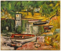 Susie Ray after Leslie Hunter - 1991 Oil, Loch Lomond