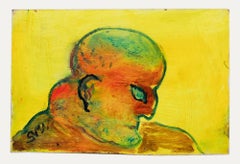 Sven Berlin (1911-1999)  - 20th Century Oil, Emerald Eye