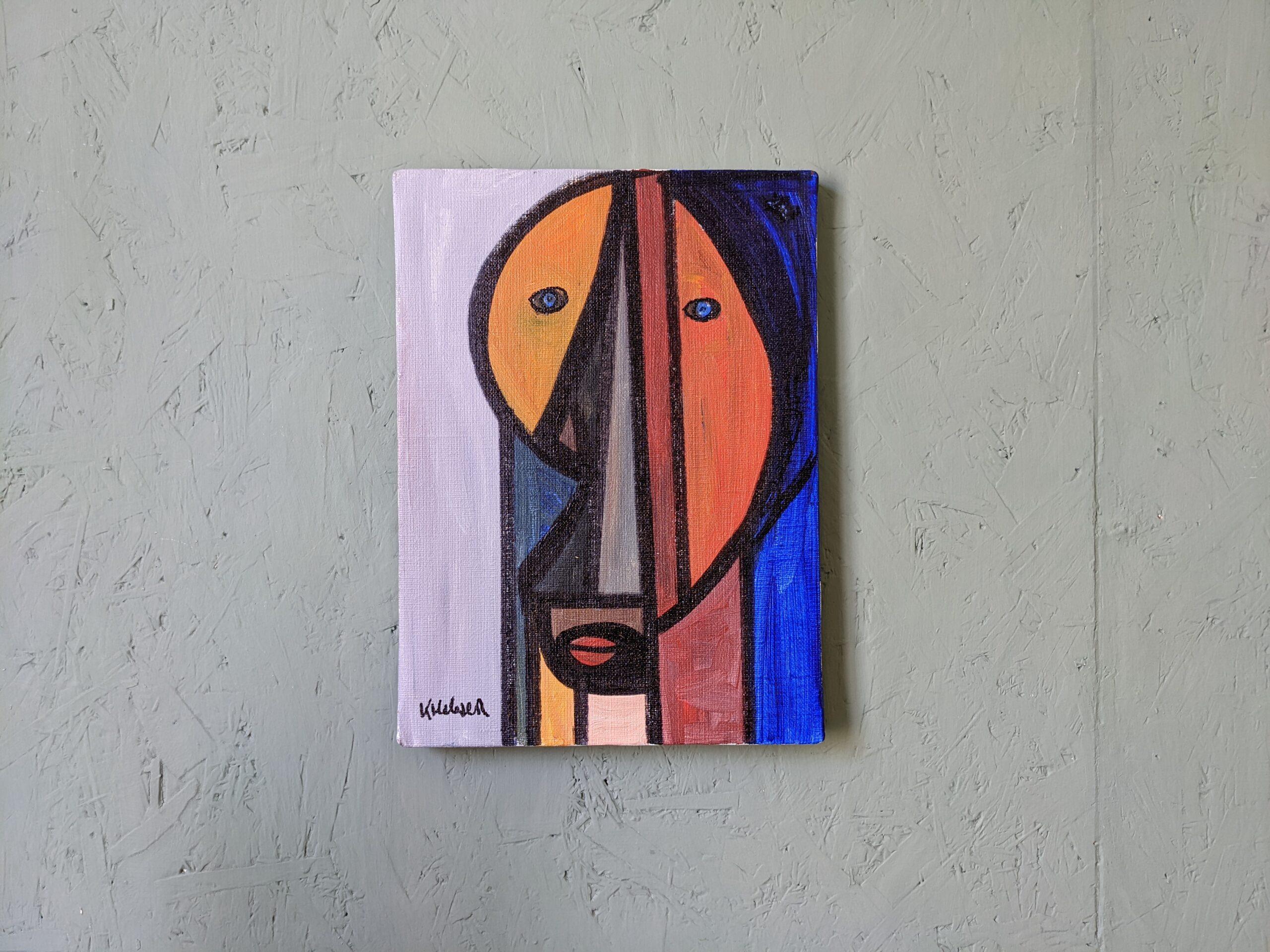 Swedish Abstract Figurative Oil Painting 2013 - Friday Evening For Sale 4
