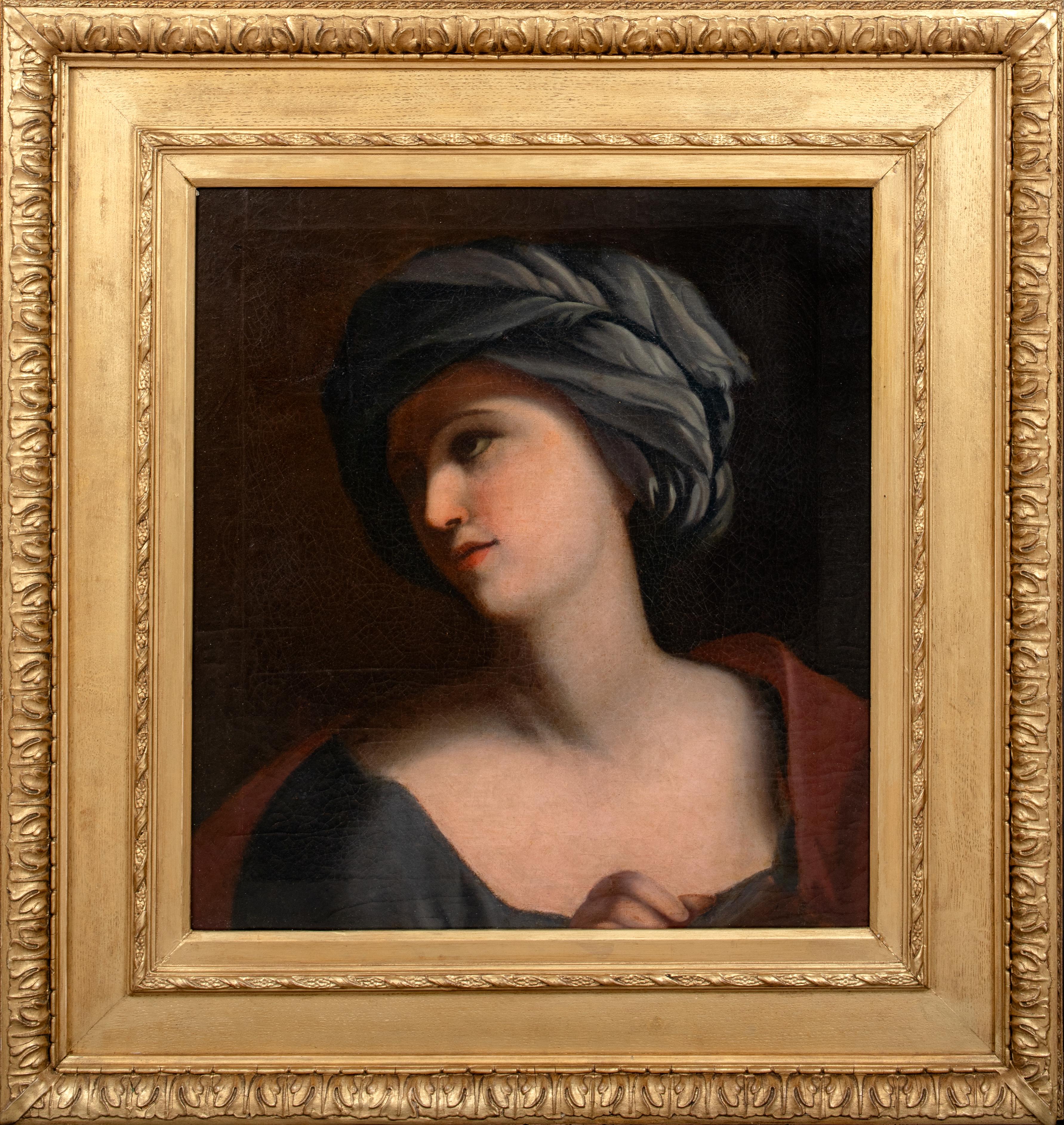 Unknown Portrait Painting - Sybil, 18th Century  Italian School