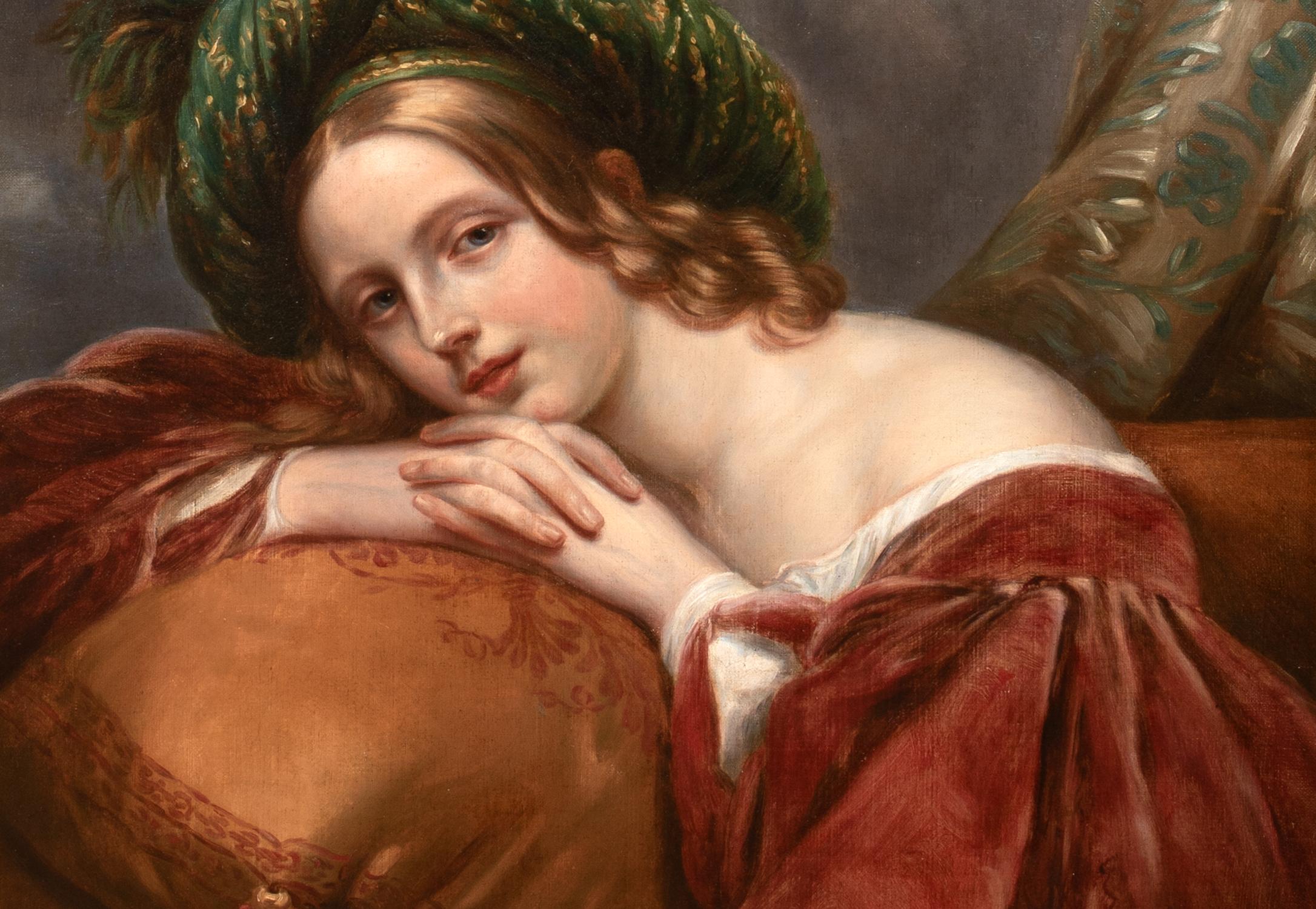 Sibilla, 19° secolo  Scuola francese  Grande Orientalista di scuola francese del XIX secolo 2